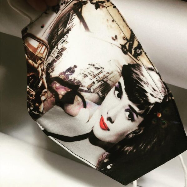 Mascherina Audrey Hepburn