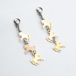 Orecchini Horse con pendenti